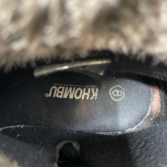 Khombu brown zip up winter bootie brown 8 - Picture 10 of 12